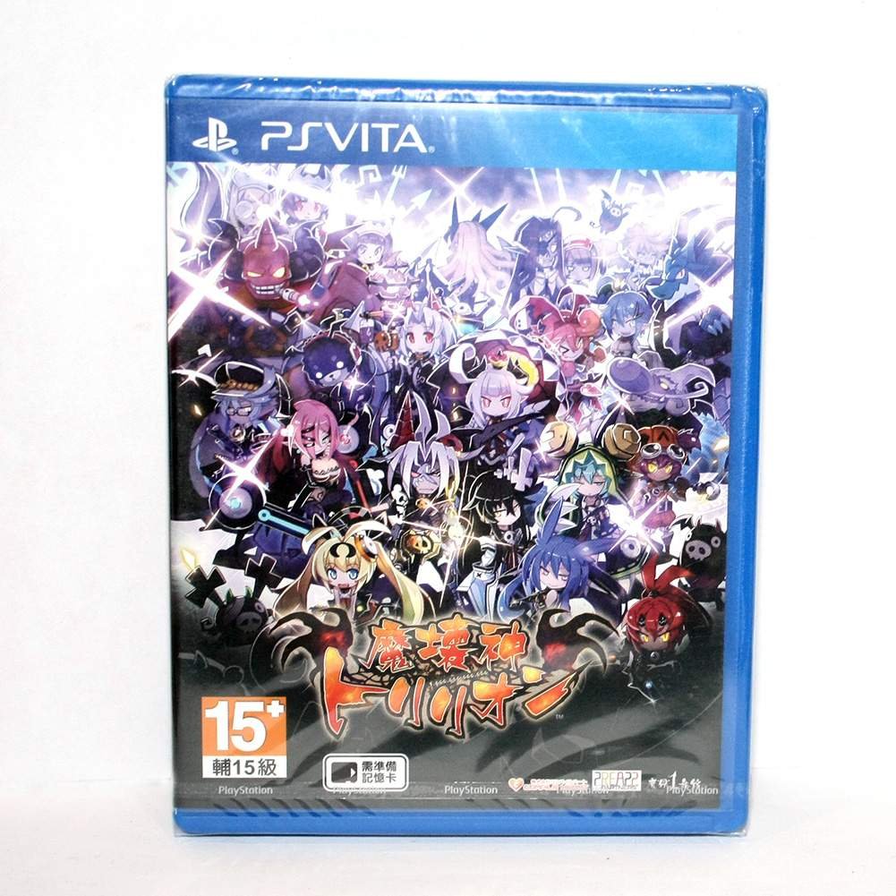 New Sealed Makaishin Trillion Game(SONY PlayStation PS Vita PSV)HongKong Version Japanese