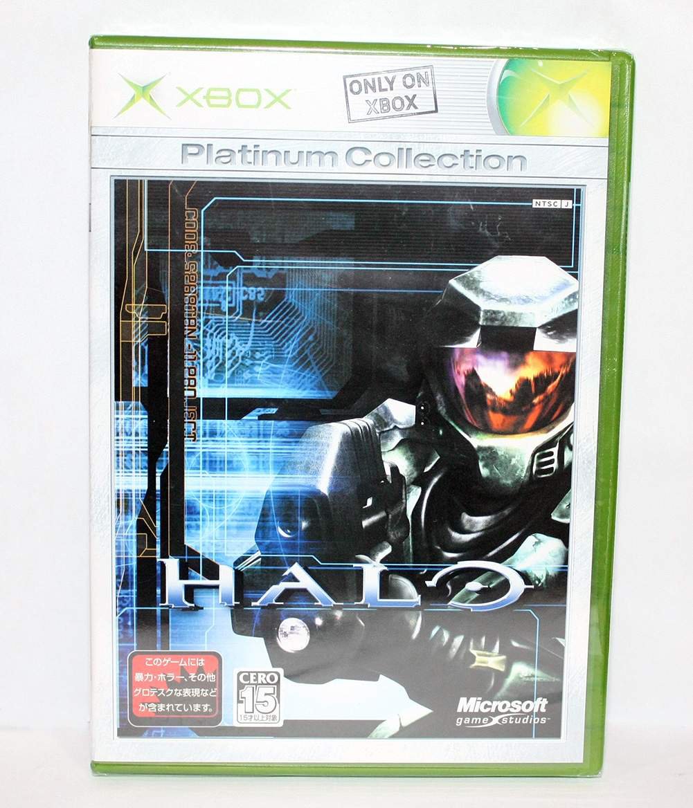 New/Sealed Halo  1  Platinum Collection Xbox Japan version NEW Sealed NTSC-J RARE