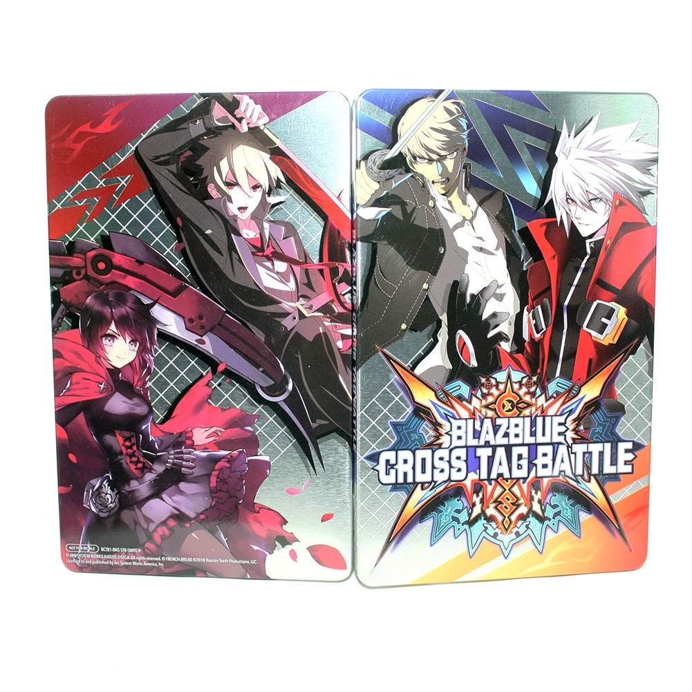 Brand New Official Nintendo BlazBlue:Cross Tag Battle Limited Edition Iron Box Case No Game