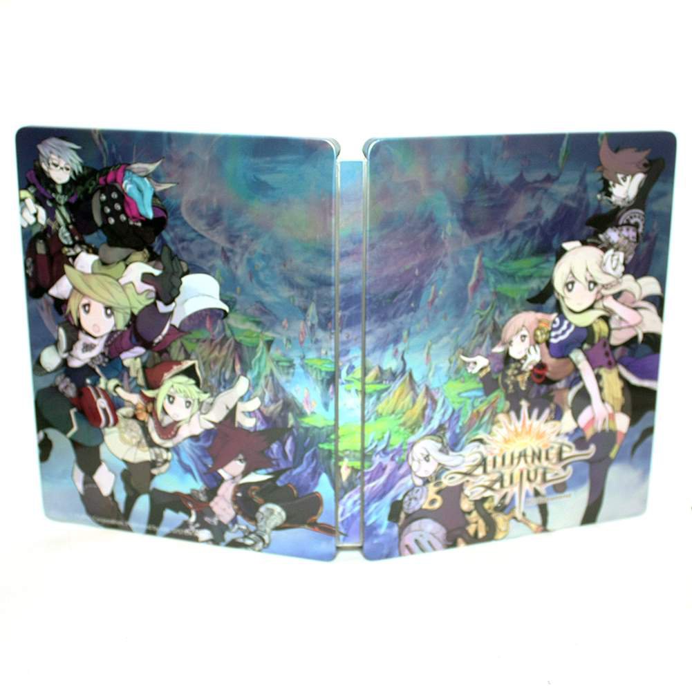 Brand New Official SONY PS4 The Alliance Alive Limited Edition 3D Steelbook No Game