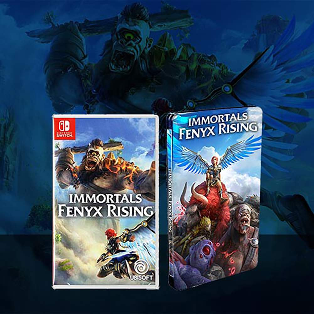New NS Immortals Fenyx Rising  Limited Edition SteelBook Case No Game For Nintendo NS