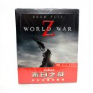 New Sealed Movie World War Z Steelbook Iron box BD Blu-ray BD50 Chinese English
