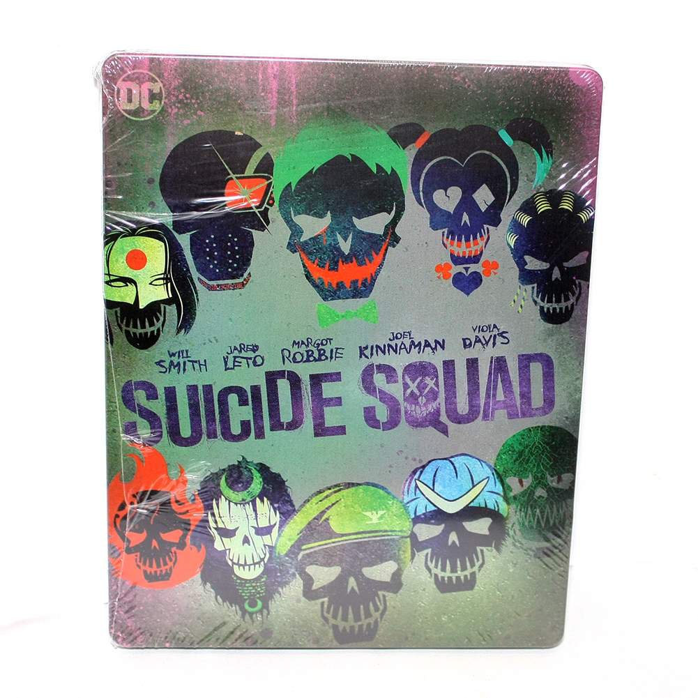 New Official Dc Wb Suicide Squad Limited Edition Steelbook No Disk