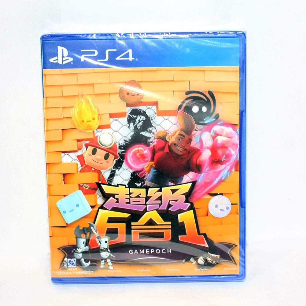 Brand New Sealed SONY Playstion4 PS4 PS5 Gamepoch Super 6in1 Game Chinese Version