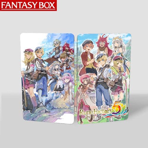 New FantasyBox Rune Factory 5 Limited Edition Steelbook For Nintendo Switch NS