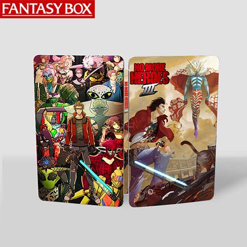 New FantasyBox No More Heroes 3 Limited Edition Steelbook For Nintendo Switch NS