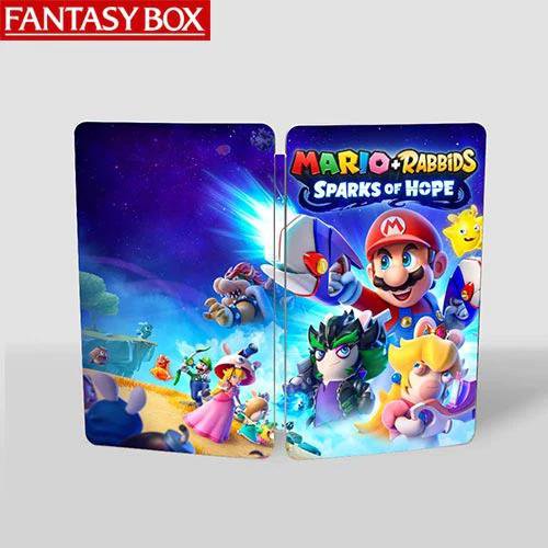 New FantasyBox Mario + Rabbids Sparks of Hope Limited Edition Steelbook For Nintendo Switch NS