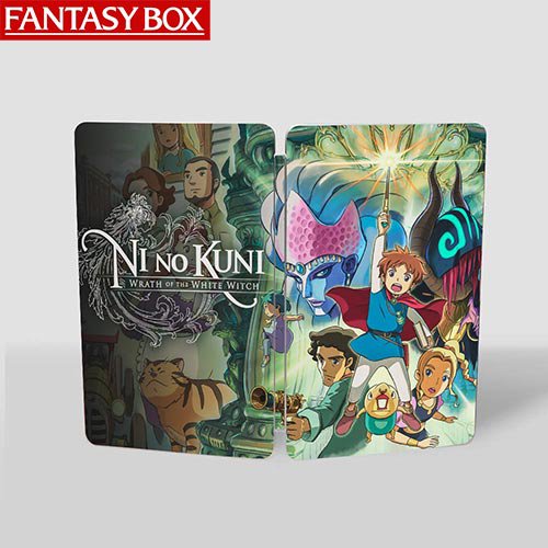 New FantasyBox Ni no Kuni: Wrath of the White Witch Limited Edition Steelbook For Nintendo Switch NS