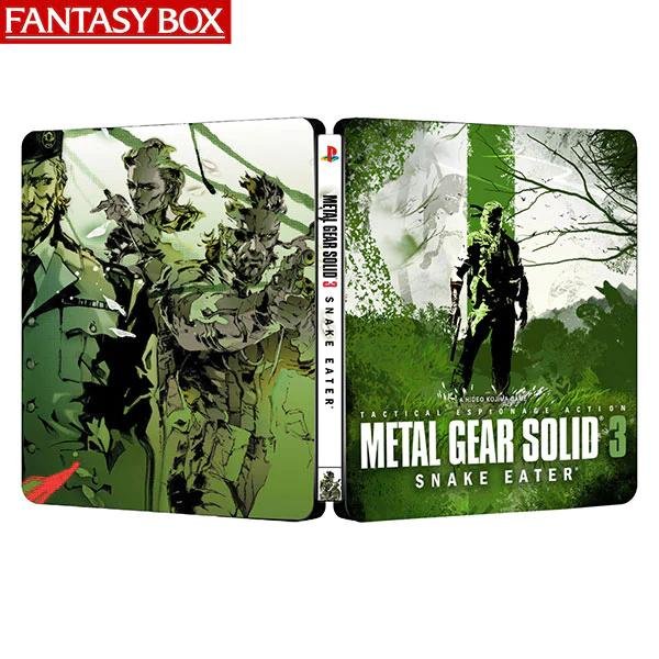 Brand New METAL GEAR SOLID 3 SNAKE EATER MGS3 PS EDITION STEELBOOK | FANTASYBOX