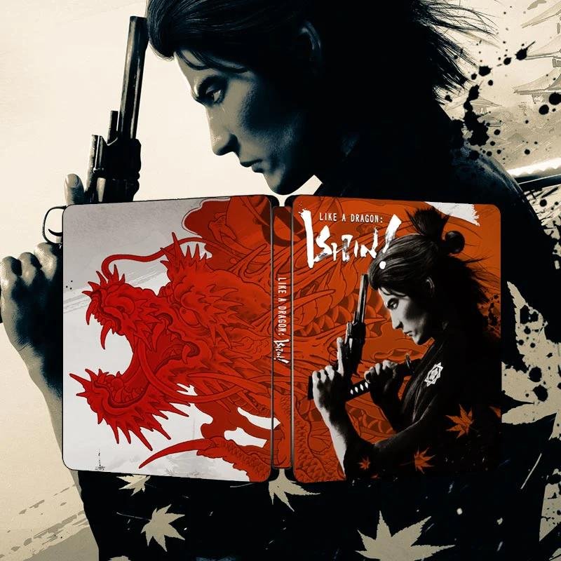 Brand New LIKE A DRAGON ISHIN LIMITED EDITION STEELBOOKS BUNDLE | FANTASYBOX