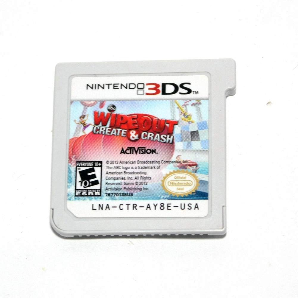 Wipeout: Create & Crash (Nintendo 3DS, 2013) USA Version LNA-CTR-AY8E-USA