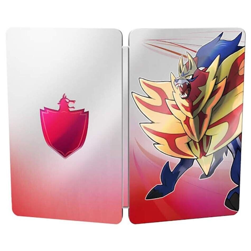 Brand New Official Pokemon Shield Limited SteelBookCase For Nintendo Switch NS