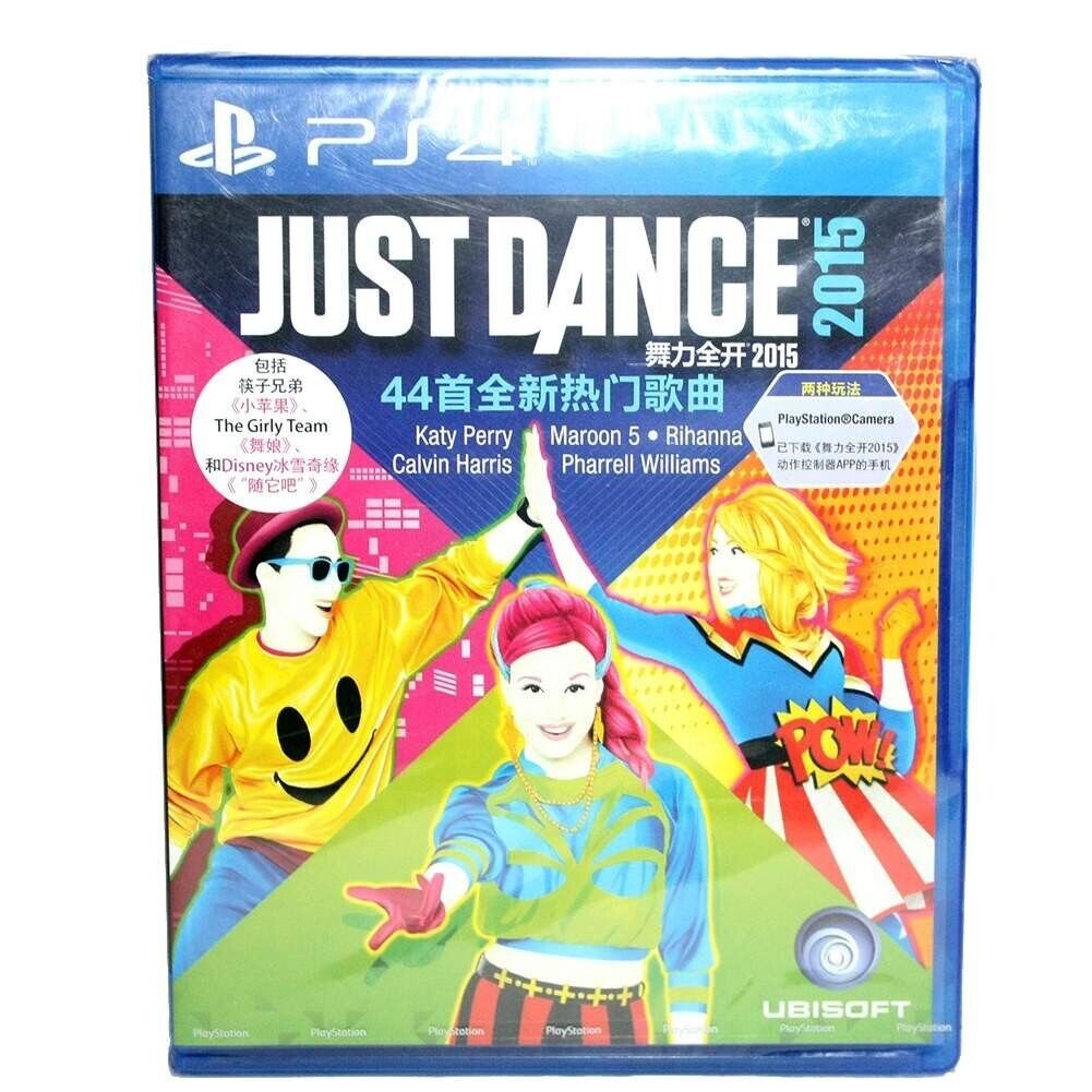 Brand New Sealed SONY Playstion 4 PS4 PS5 Just Dancing 2015 Game Chinese Version