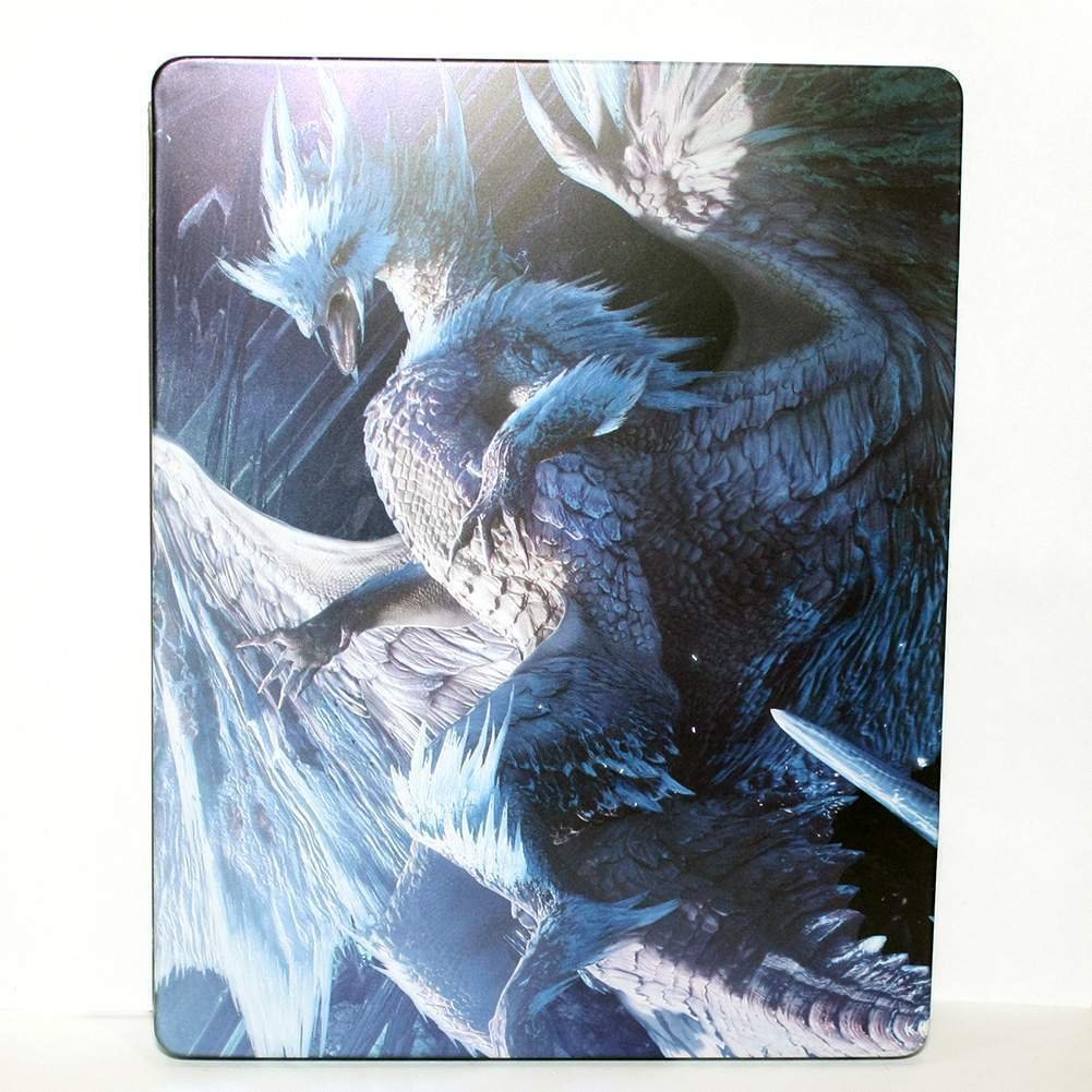 New Official MONSTERHUNTER WORLD:ICEBORNE MASTEREDITION SONY PS4 SteelBook Case