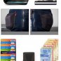 RFID Blocking Slim Carbon Fiber Money Clip Men Minimalist Wallet ID Card Holder