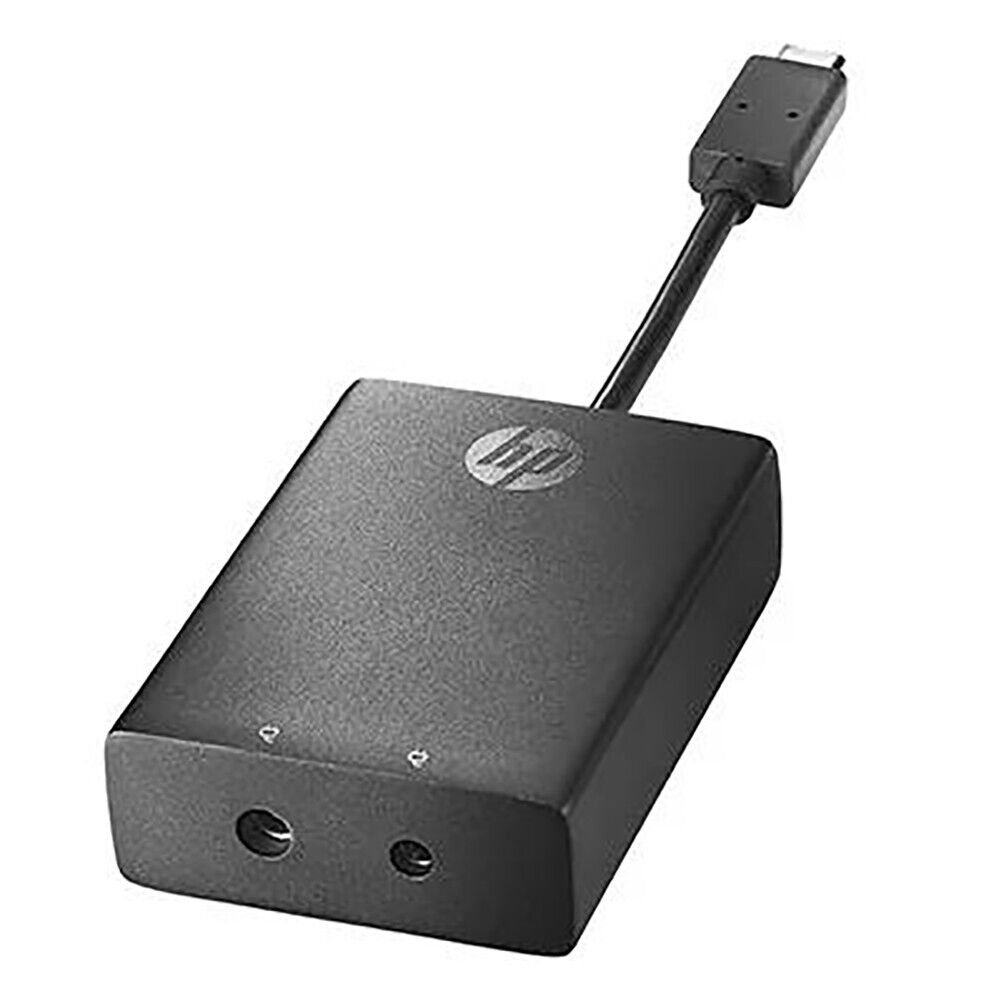 New Genuine HP 814813-001 USB Type-C To 3 & 4.5mm Adapter HSTNH-GD14 813342-001