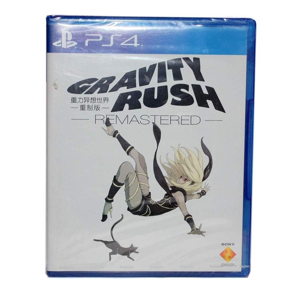 Sealed SONY Playstion 4 PS4 PS5 GRAVITY RUSH REMASTERED Game Chinese Version