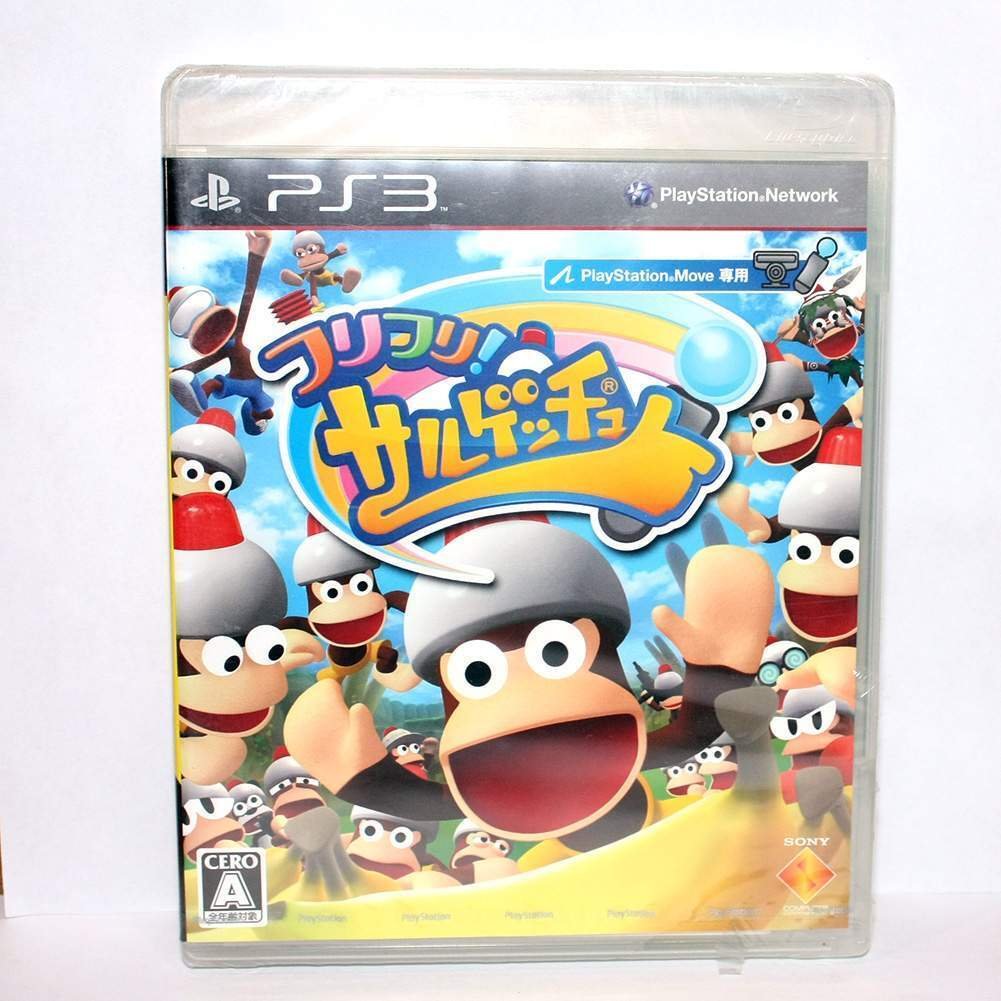 New Sealed GAME Ape Escape SONY PS3 PlayStation 3 PS Move Japan Version Japanese