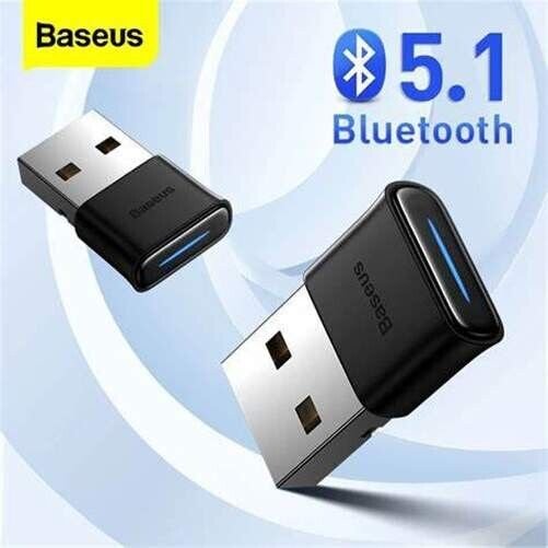 Baseus BA04 USB Bluetooth Adapter 5.1 5.0 Audio Receiver Transmitter PC Wireles