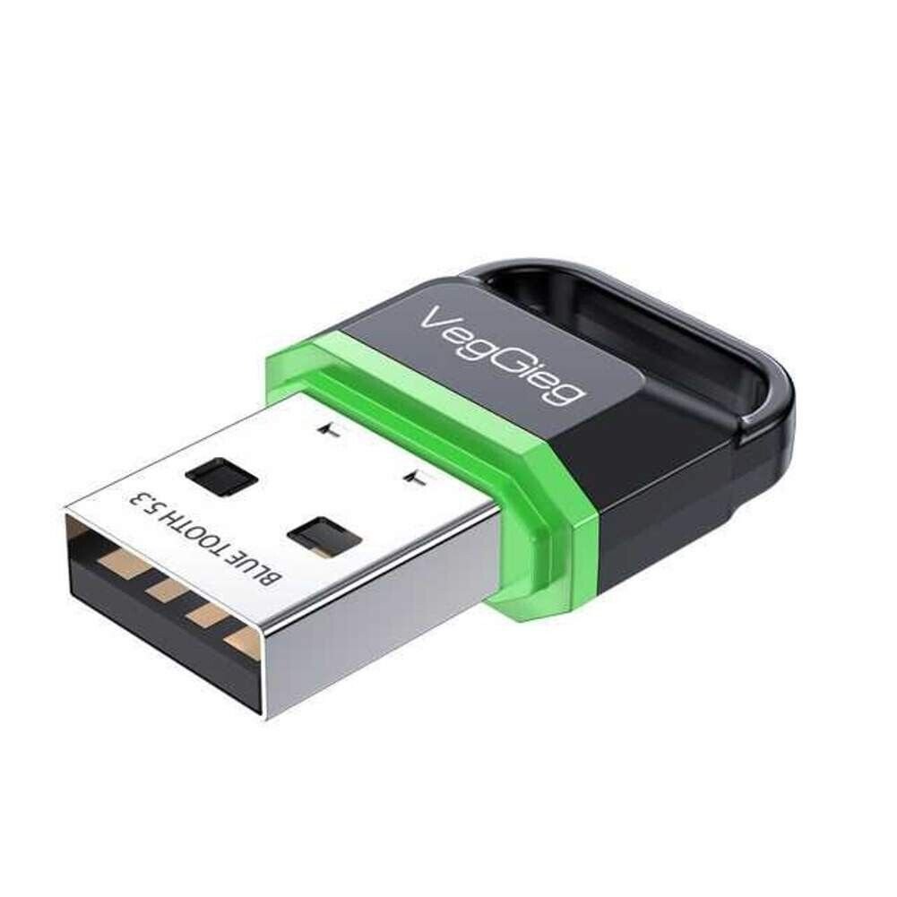 New VegGieg V-UB503 USB Bluetooth Adapter 5.3 Receiver Transmitter Wireless 20m