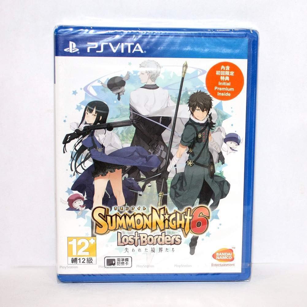 New Sealed Summon Night 6 Lost Borders Game(SONY PlayStation PS Vita PSV)HongKon