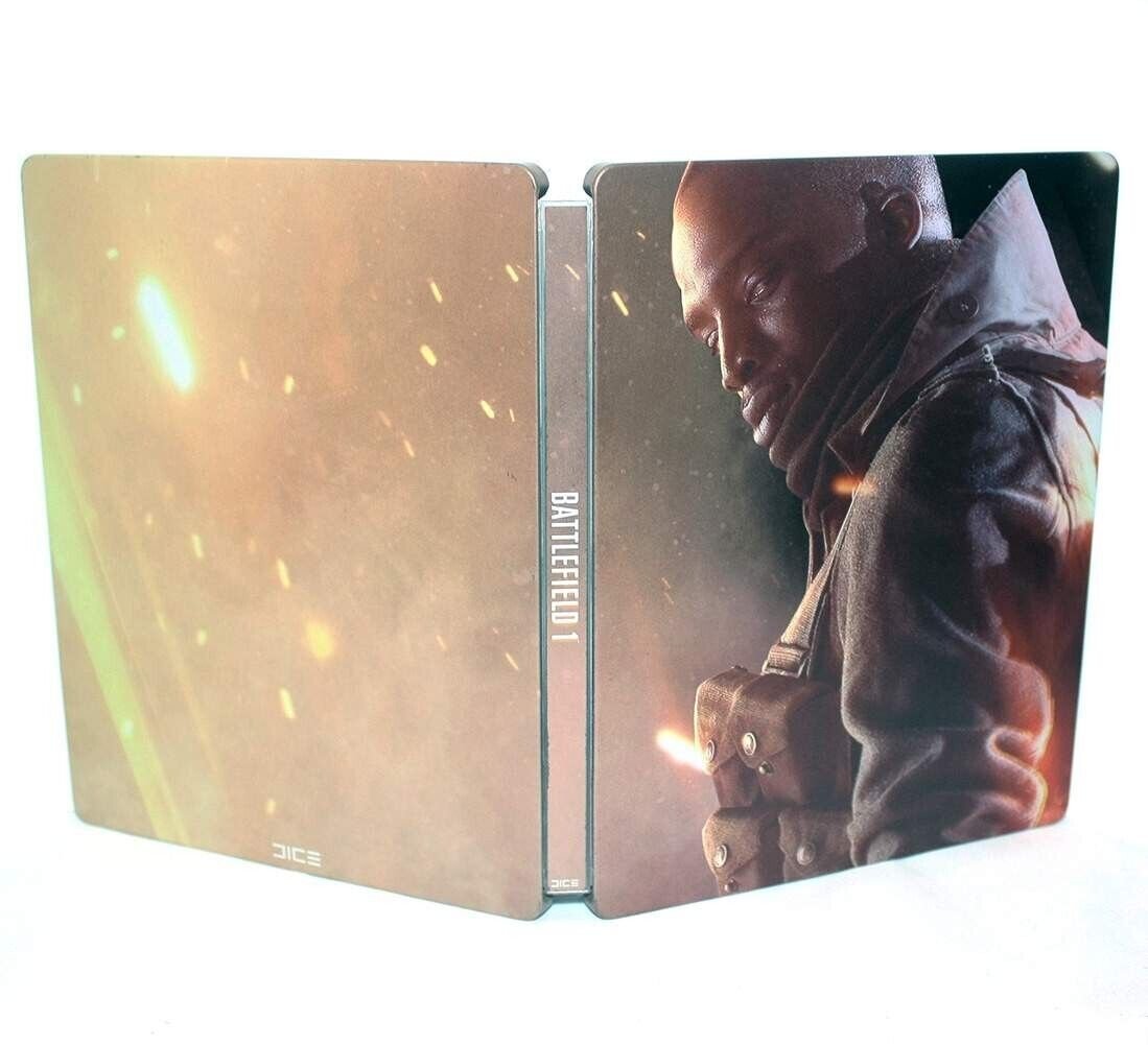 Brand New Official SONY PS4 EA Battlefield 1 Limited Edition Steelbook No Game