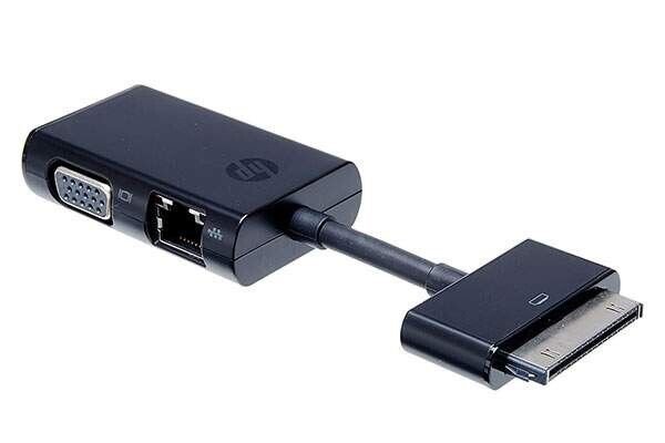 New Genuine HP Dock Connector to Ethernet & VGA Adapter HP EliteBook VGA+ Ethern