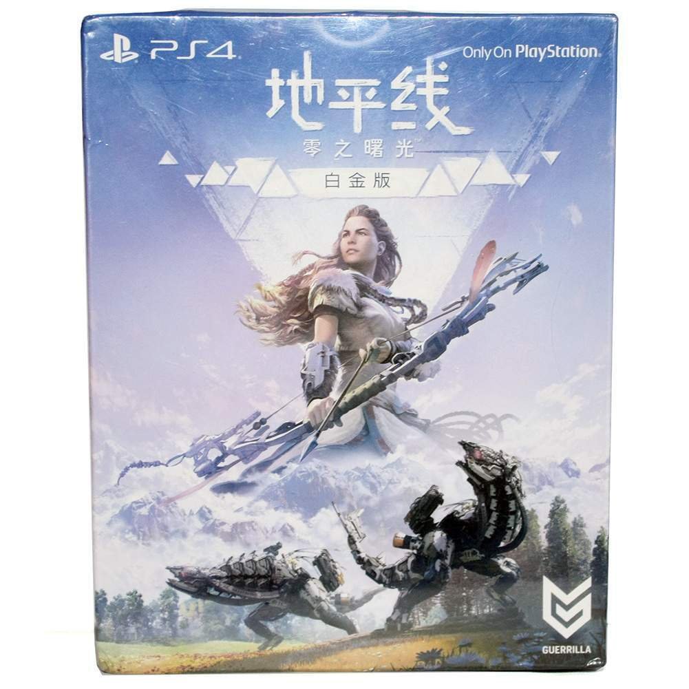 Horizon Zero Dawn Platinum Edition PlayStation 4 PS4 PS5- New/Sealed Chinese Ver