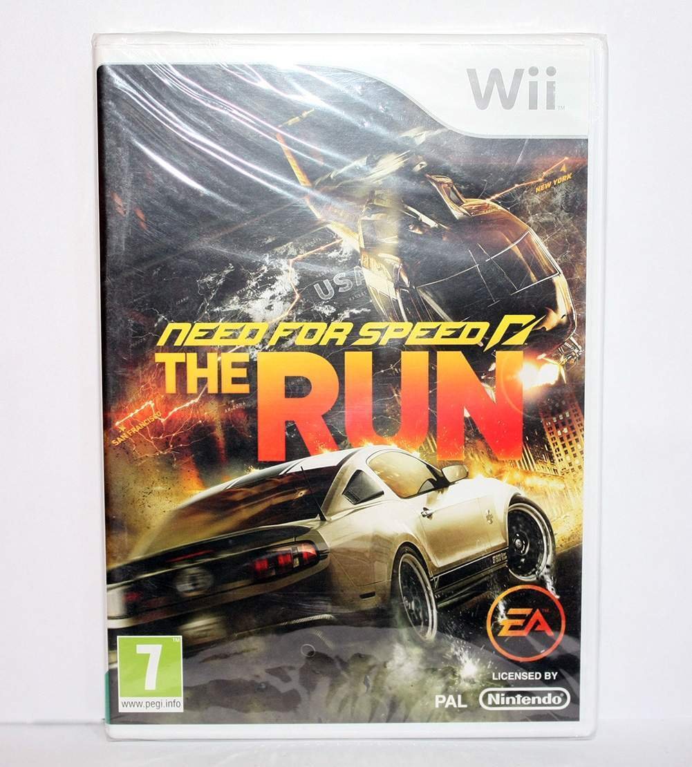 New Sealed RARE Game Need For Speed: The Run (Nintendo Wii, PAL, 2011, EA)  UK V