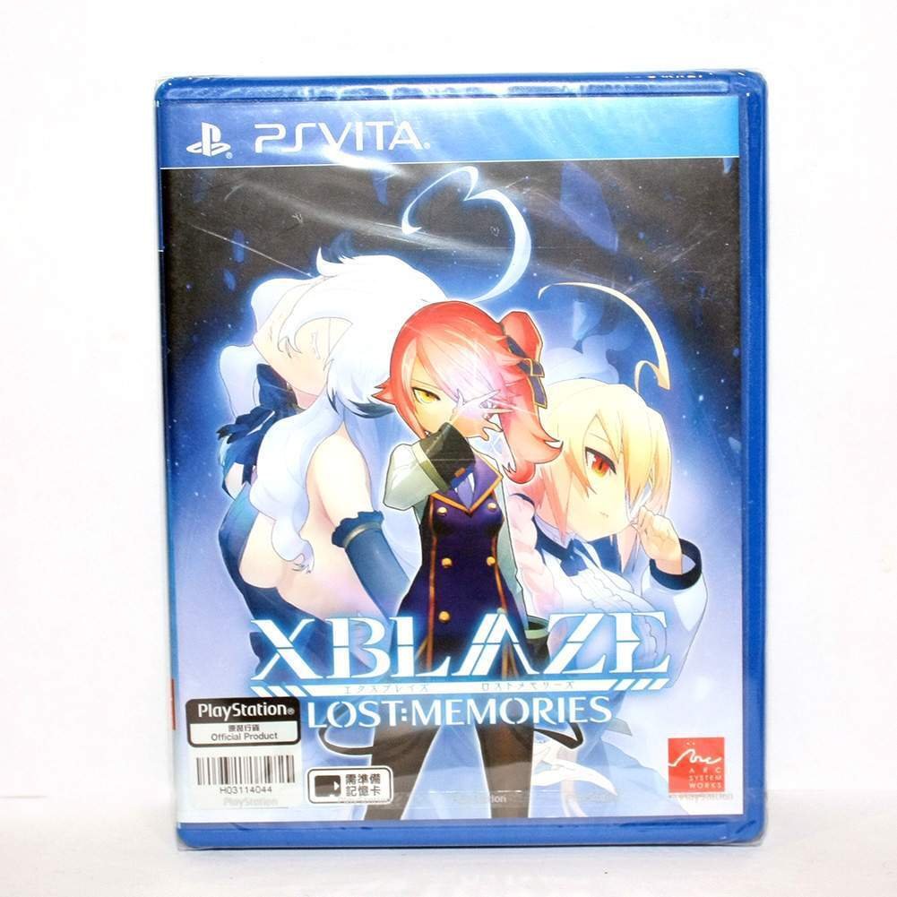 New Sealed XBlaze Lost: Memories Game(SONY PlayStation PS Vita PSV) HongKong Ver