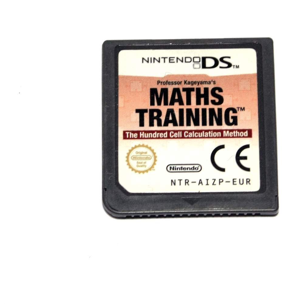 Maths Training Game For Nintendo DS/NDS/3DS EURO Version