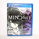 New Sealed  MIND≒0 Game(SONY PlayStation PS Vita PSV) HongKong Version Japanese