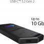 ASUS ROG STRIX Arion Lite M.2 NVMe SSD External Portable Enclosure Case - Black