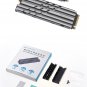 PS5 M.2 SSD Solid State Drive Heatsink Thermal Silicon Double Sided Heatsink2280