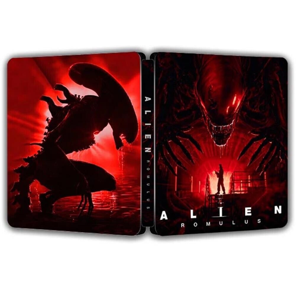 Alien Romulus Custom Made Steelbook Case Only PS4/PS5/Xbox (No Game Disc) New