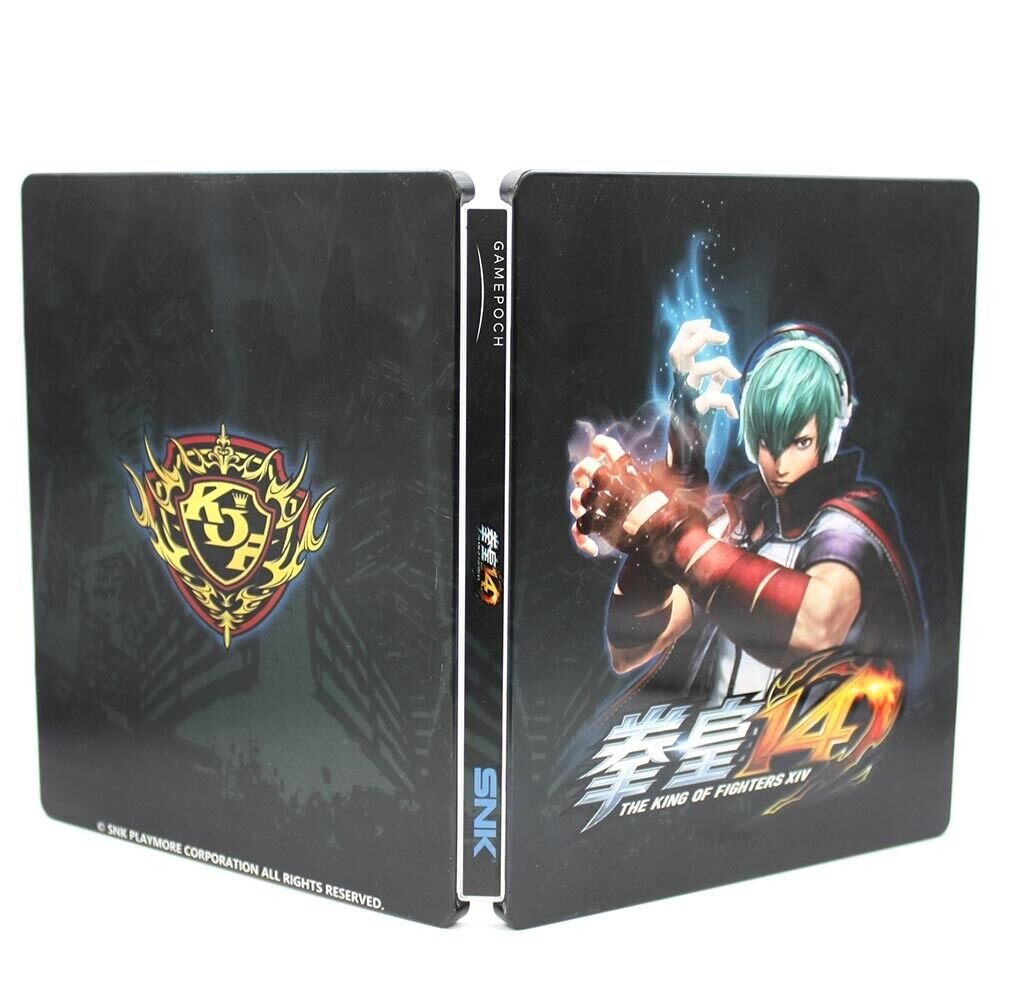 Official Rare Limited The King of Fighters XIV Steelbook For SONY Playstation 4