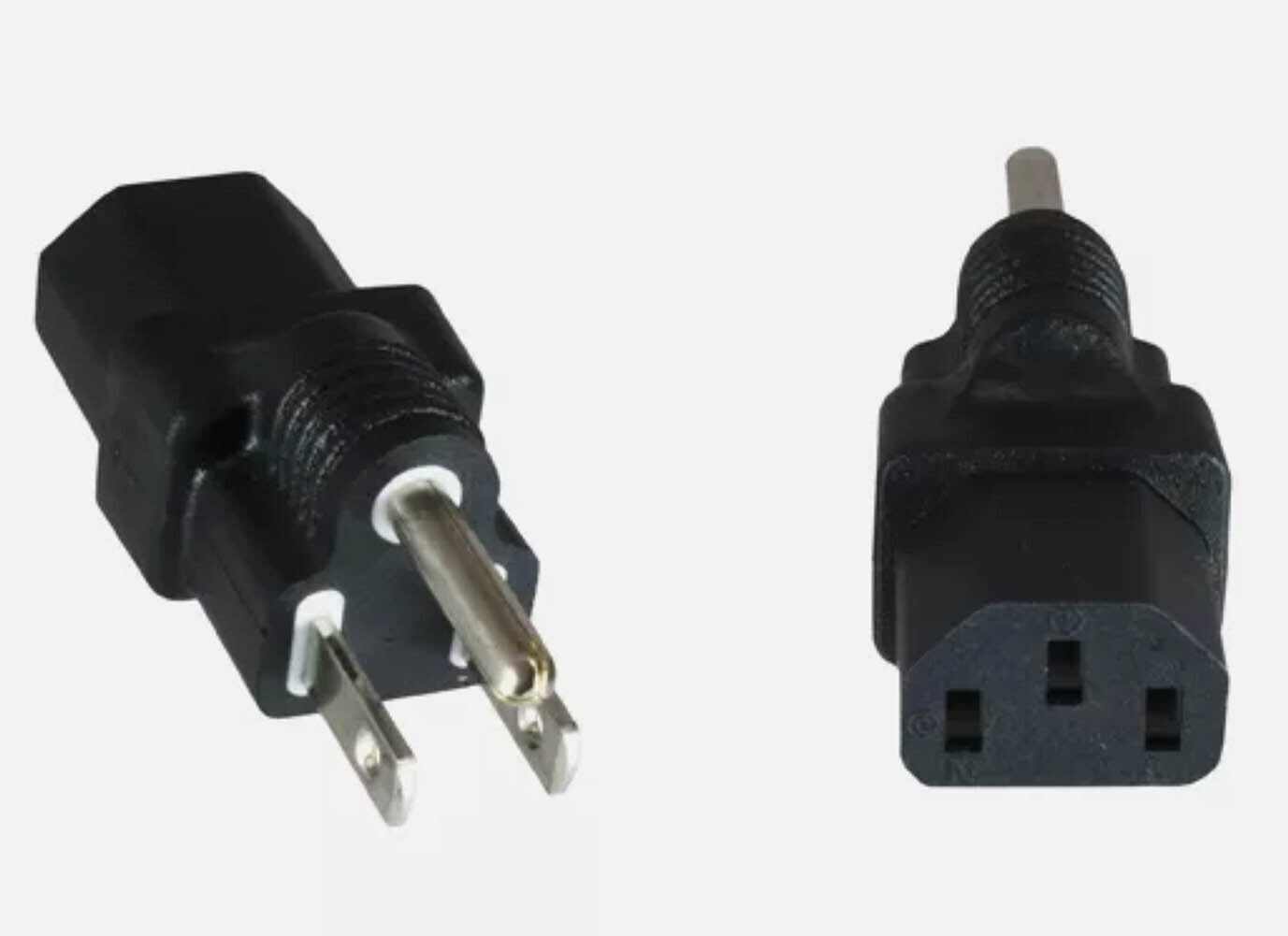 Genuine New US 3 pin C13 KETTLE SOCKET ADAPTER - 10A / 125V - YL-1212 - YUNG LI