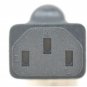Genuine New US 3 pin C13 KETTLE SOCKET ADAPTER - 10A / 125V - YL-1212 - YUNG LI