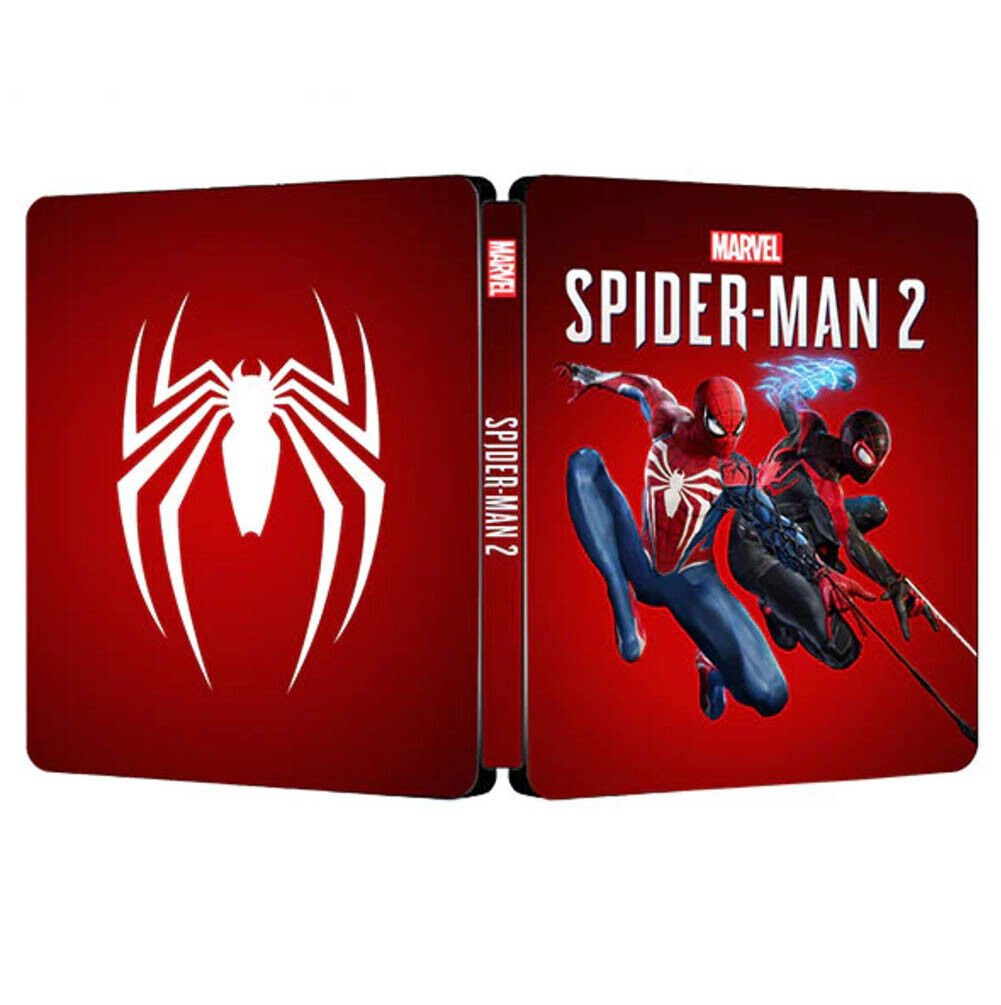 New Rare Limited Marvel's Spider-Man 2 Classic Steelbook Case Custom Made NoGame