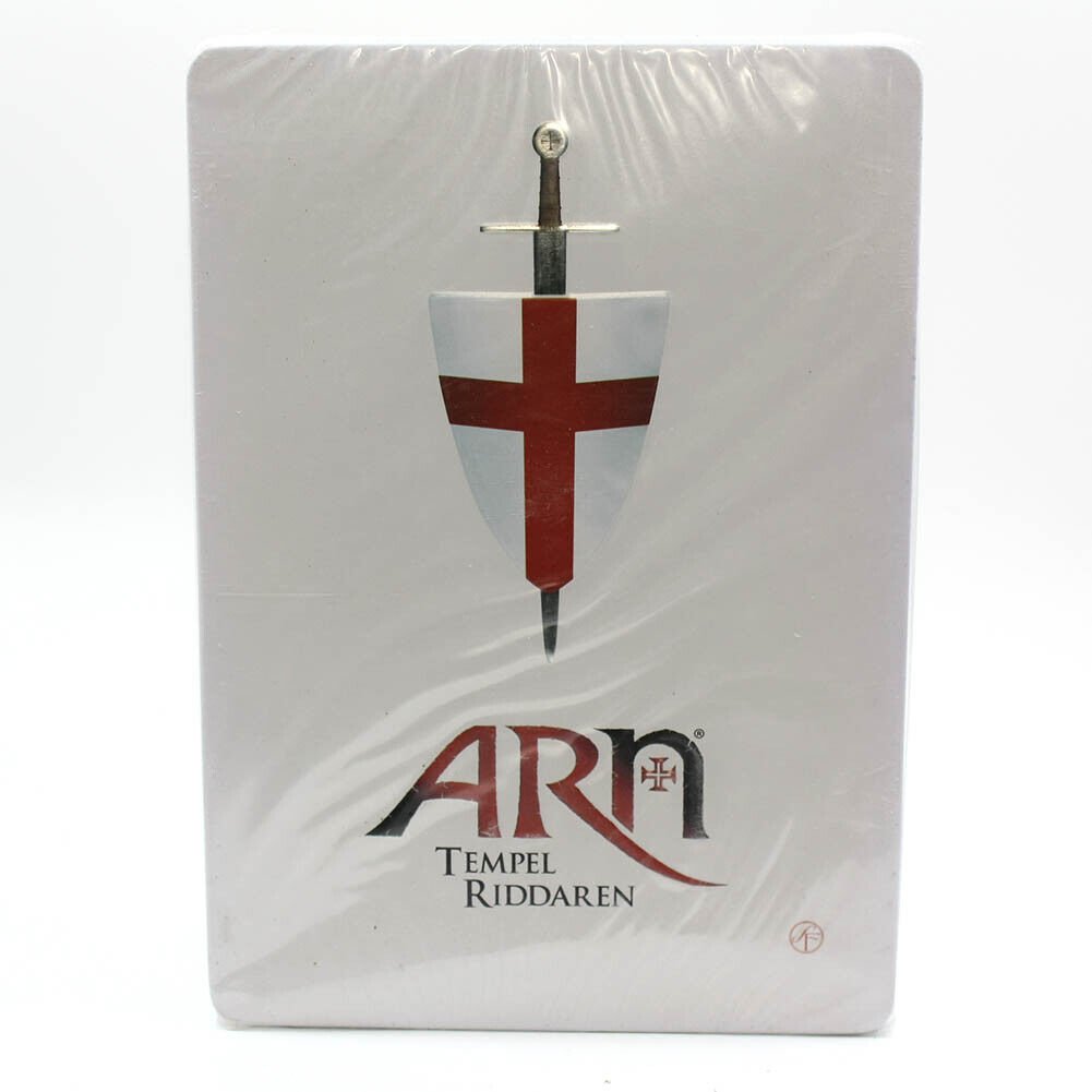 New Sealed ARN Tempel Riddaren DVD (Region 2) 2007 Iron box
