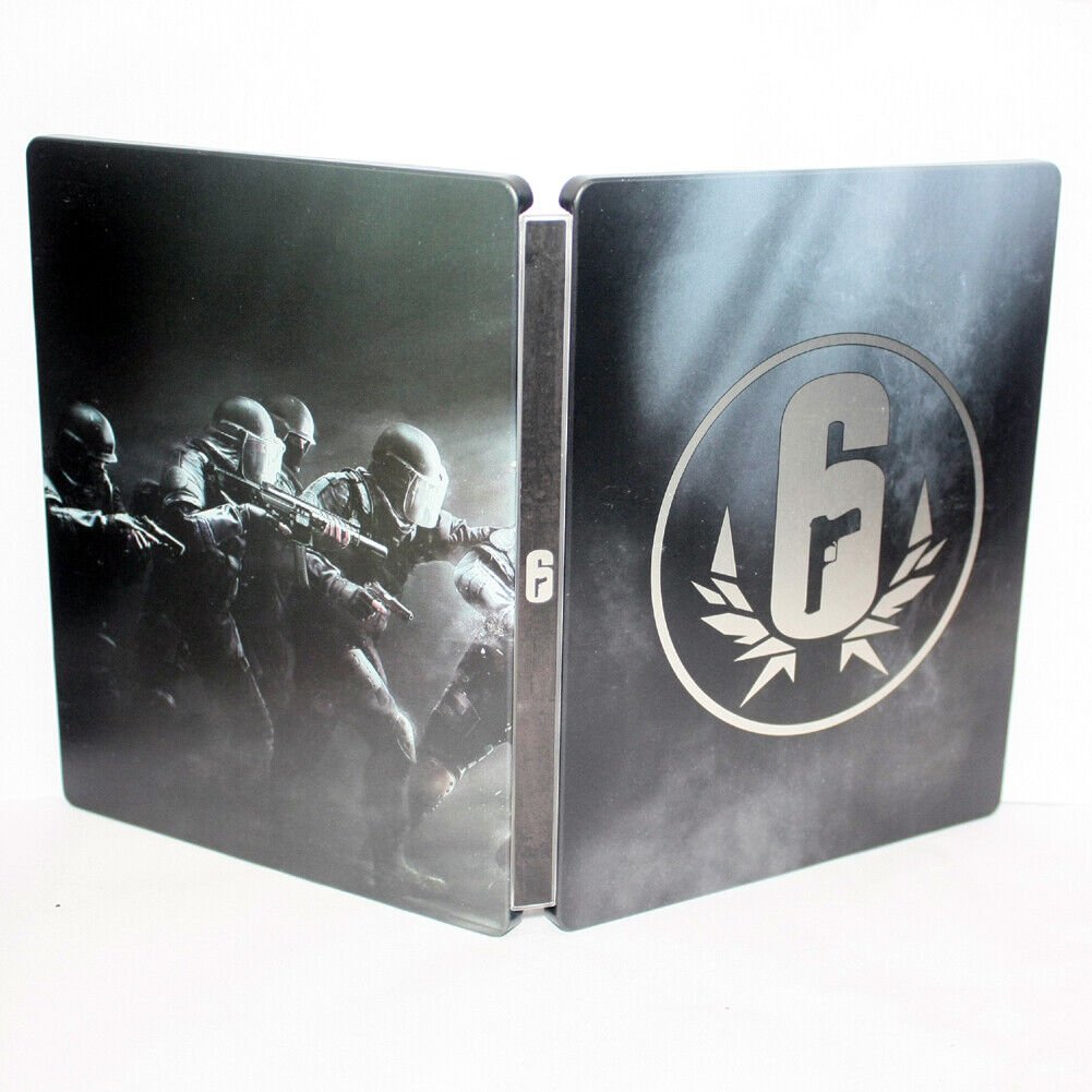 Official Rainbow Six Limited Edition SONY PS4 PS5 SteelBook G4 Case No Game