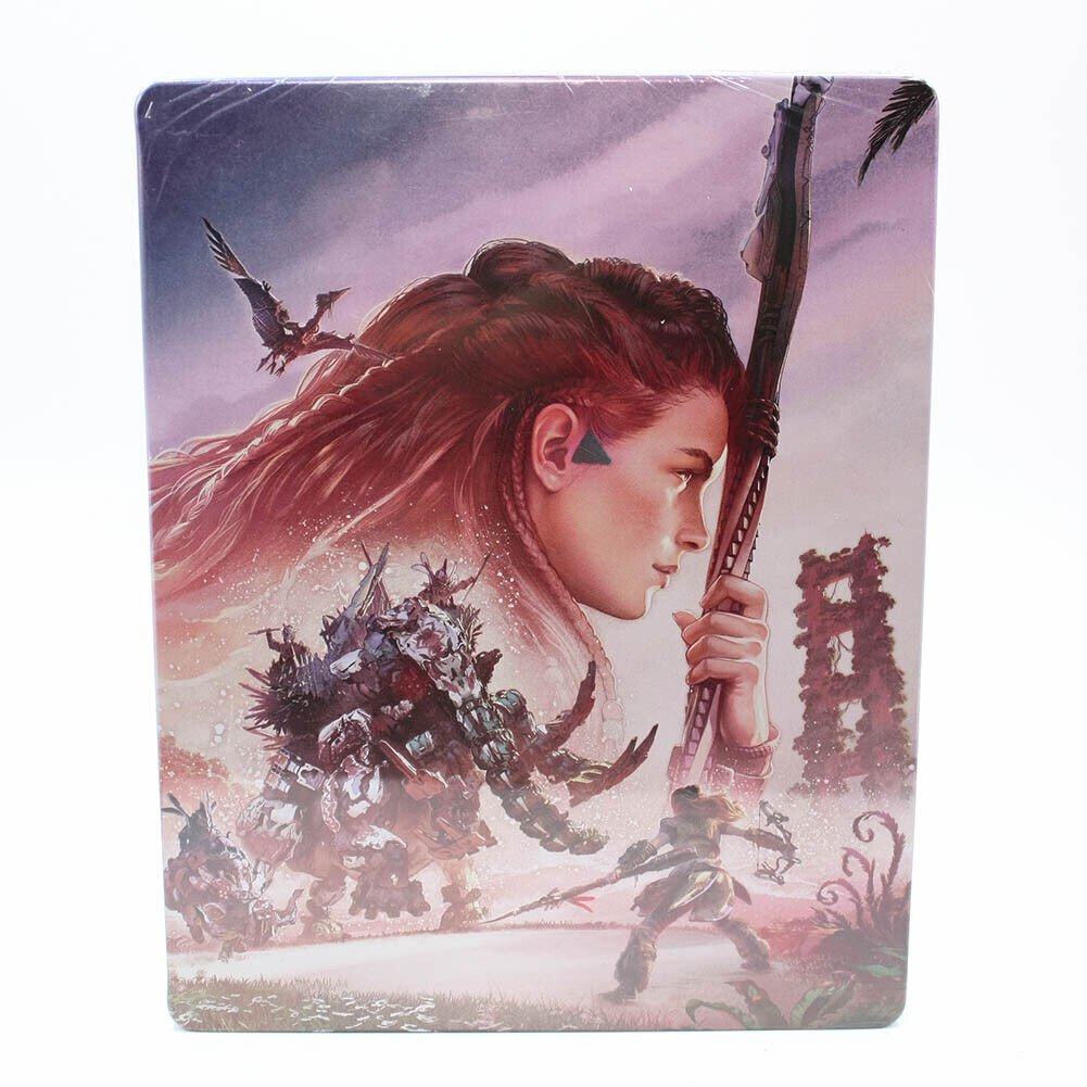 Sealed Official Collector's Edition Horizon 2 Forbidden West Steelbook Case PS5