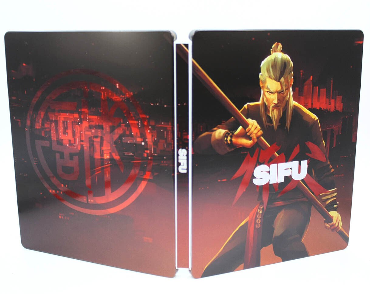 New Rare Official Limited Edition PS4 5 SIFU Steelbook Case G2 No Game
