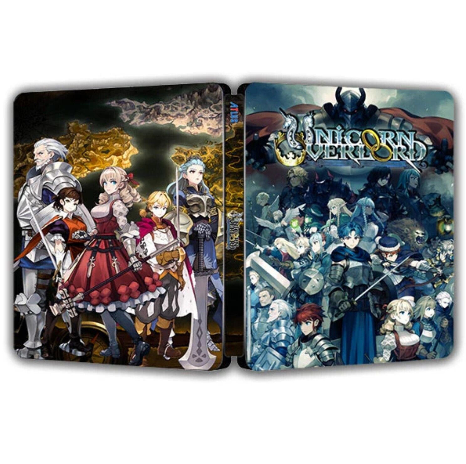 New Rare Limited DayOne Edition Unicorn Overlord G2 Steelbook Case Custom Made