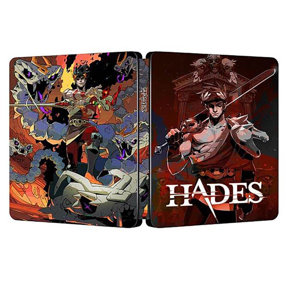 New Rare Limited Indie Game Edition Hades G2 Steelbook Case Custom Made No Game