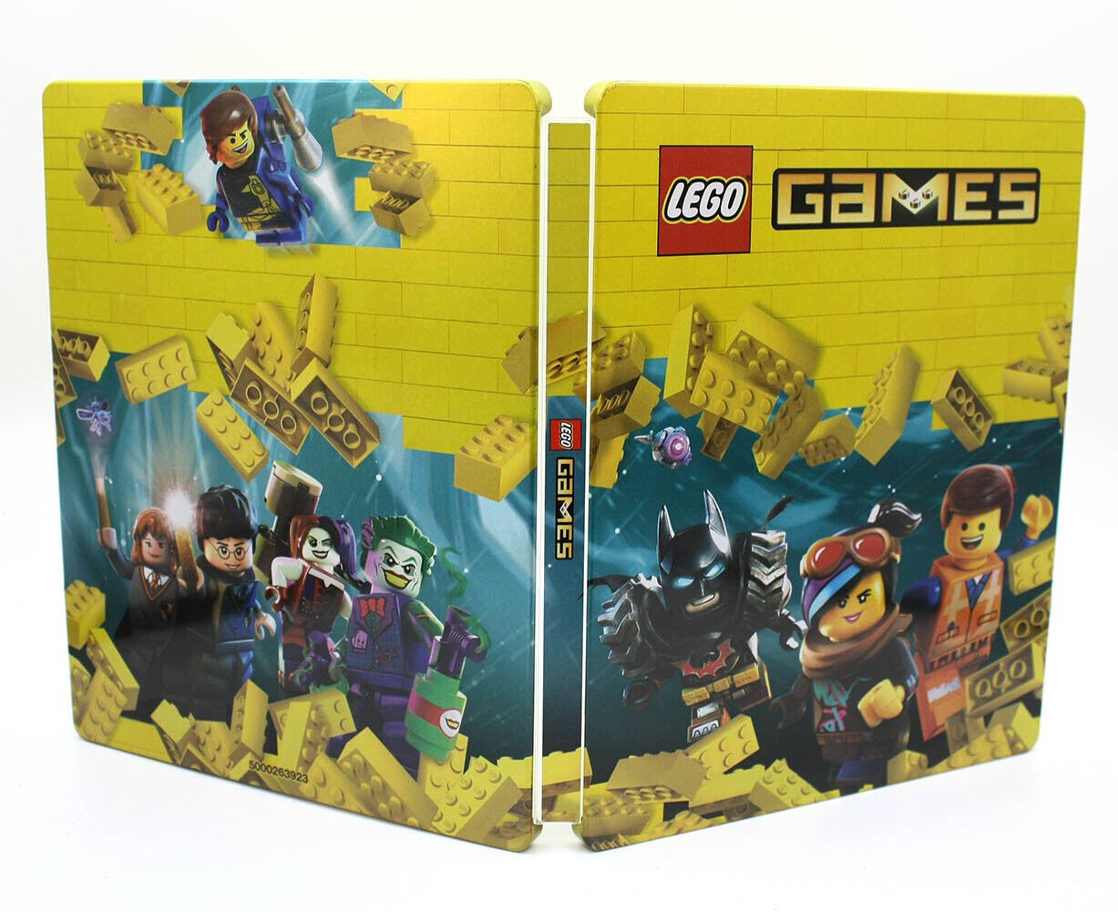 Rare Official Limited EditionLEGO GAMES G 2 Steelbook Case No Game PS XBOX PC