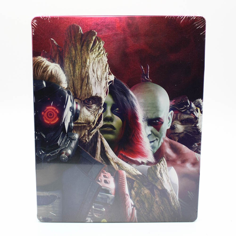 New Official Limited Edition Marvel Guardians of the Galaxy G2 Steelbook Case