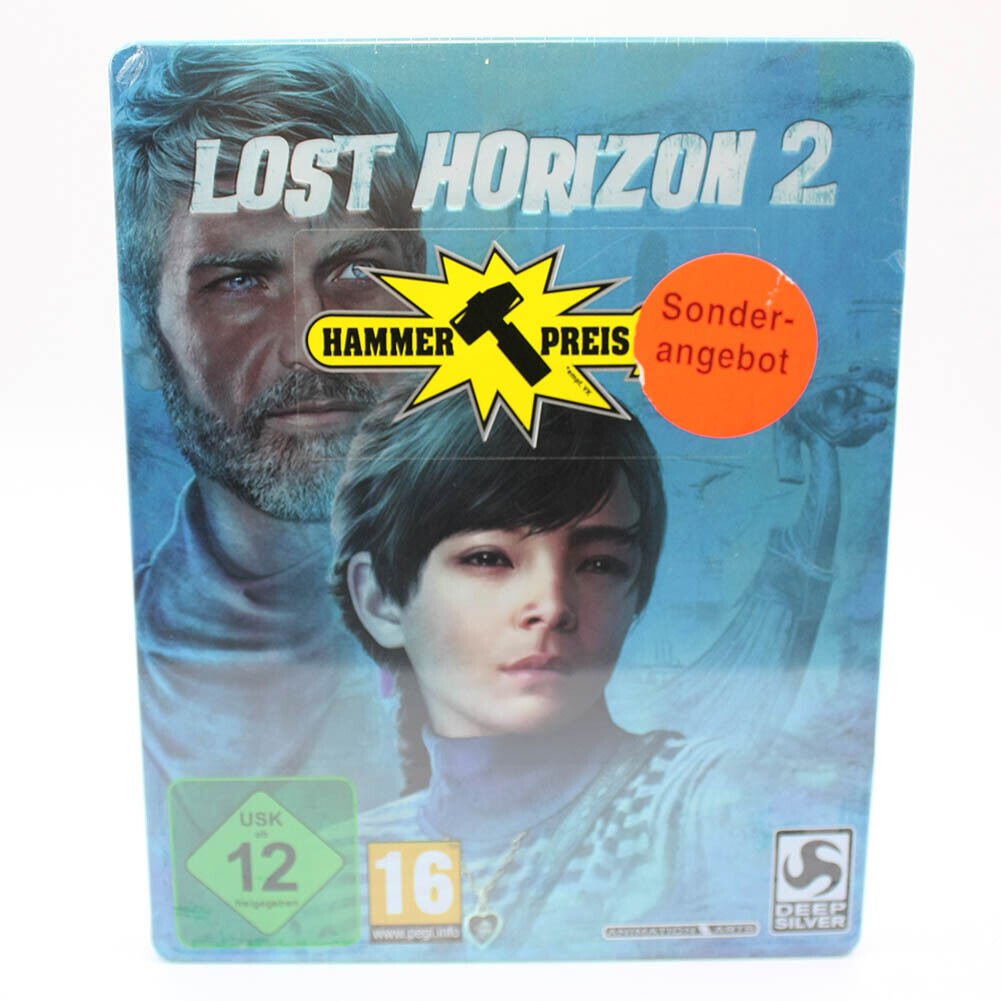 Brand New Sealed PC Game Lost Horizon 2 Steelbook Edition For PC PAL Version