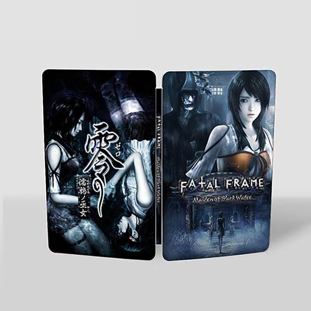 New Fatal Frame: Maiden of Black Water Steelbook Custom Made For Nintendo Switch