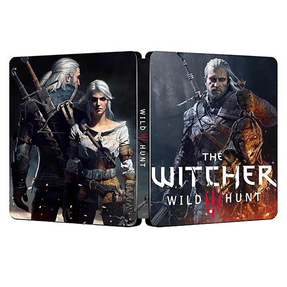 New Limited The Witcher 3 Wild Hunt Retro Edition G2 Steelbook Case Custom Made